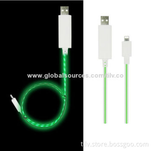 EL Light USB Cable for iPhone